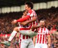 Stoke beat Manchester United to pile misery on Van Gaal