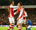 EPL PHOTOS: Arsenal into top four; Spurs lose at Liverpool