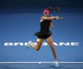 Sharapova and Ivanovic reach semis in Brisbane