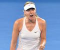 Sharapova and Ivanovic reach Brisbane final