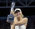 Sharapova beats Ivanovic to win Brisbane International