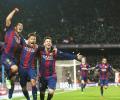 Suarez delighted to run riot with Messi and Neymar again