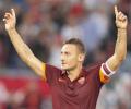 Serie A: Totti brace gives Roma draw against Lazio