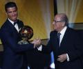 Ronaldo wins Ballon d'Or award again