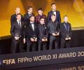 Ballon d'Or nominees Messi, Neuer, Ronaldo in 2014 FIFPro World XI squad