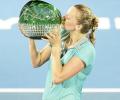 Sydney International: Kvitova downs fellow Czech Pliskova to claim title