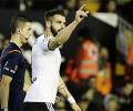 La Liga: Super-sub Negredo helps Valencia go to third