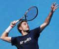 Defending champ Wawrinka focusing on one match at a time