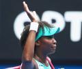 Contrasting fortunes end hopes of an all-Williams clash at Australian Open