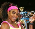 Serena makes history by clinching Australian Open title