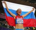 Dope shame in track and field: Olympic champ Zaripova and Kenya's Jeptoo get bans