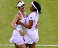 Santina begin title defence in style; Bopanna wins