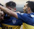 Tevez scores but Boca Juniors lose at home