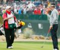 Bizarre! Allenby, caddie split mid-round after tiff