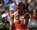 Serena chasing tennis history at the French Open