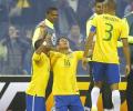 Copa America PHOTOS: Brazil sink Venezuela; Colombia held