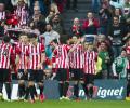 Leaders Real beaten by Aduriz header for Bilbao