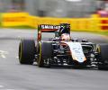 Force India log seven points to stay fourth