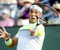 PHOTOS: Misfiring Nadal reaches last 16 at Indian Wells