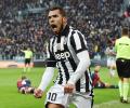 Serie A: Tevez gives Juve another 1-0 victory; Roma win