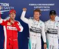 Rosberg ends Hamilton's pole run