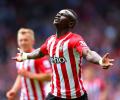 Southampton's Mane grabs fastest Premier League hat-trick