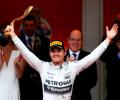 Rosberg takes Monaco hat-trick after Mercedes gaffe