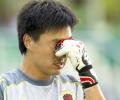 How quenching his thirst landed this Chinese goalie in hot water