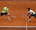 French Open: Paes-Nestor in 3rd round; Sania-Hingis win