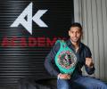 Boxer Amir Khan rolls with the punches