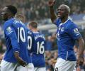 EPL PHOTOS: Everton crush Sunderland thanks to Kone hat-trick