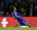 Willian free kick gives Chelsea nervy win over Dynamo