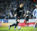 Champions League PIX: Ibra's PSG thrash Malmo; Atletico in last 16