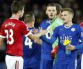 Premier League: Vardy breaks record as Leicester draw with United