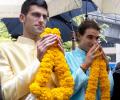 PHOTOS: Nadal and Djokovic go sightseeing in Bangkok