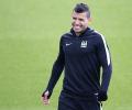 City's Aguero out for a month after picking up injury in WC qualifier