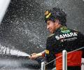 Force India's Perez hails 'special day' after Russian GP podium