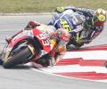 He just rides to cause me some problems: Rossi