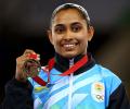 Gymnast Karmakar records another historic feat, wins gold in vaults