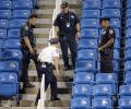 NYC teacher arrested for flying drone at US Open stadium