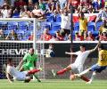 Football friendlies: Hulk shines in lacklustre Brazil's win over Costa Rica