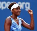 US Open PHOTOS: Venus, Serena to face off in quarters; Djokovic stretched