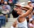 Pennetta stuns Halep to reach U.S. Open final