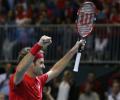 Davis Cup Roundup: Federer helps Swiss win