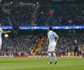 Manchester City hit by UEFA charge over fireworks during PSG game