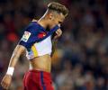 La Liga PHOTOS: Barca in free fall, lose to Valencia while Atletico catch up