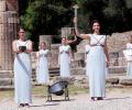 PHOTOS: Sun god Apollo presides over final Olympic flame rehearsal