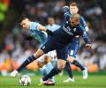 Champions League PIX: Manchester City hold Ronaldo-less Real