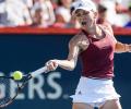 Rogers Cup: Halep beats erratic Keys to win title