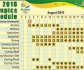 Check out the Rio Games schedule